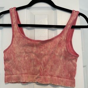 Aeropostale Pink Cropped Tank